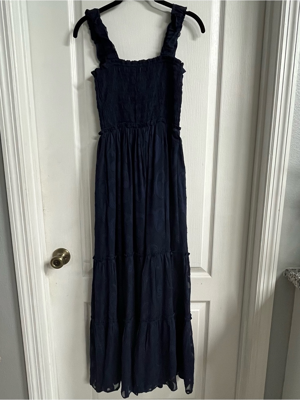 Lilly Pulitzer Navy Blue Maxi Dress
